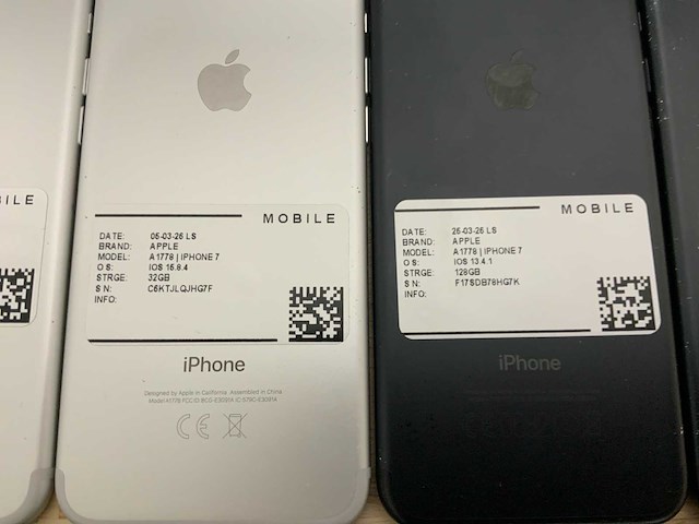 Apple iphone 7, 7+ smartphone (17x) - afbeelding 6 van  10