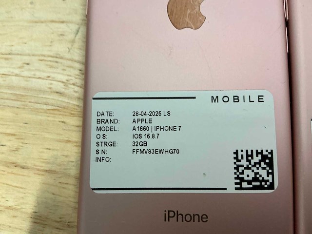 Apple iphone 7, 7+ smartphone (21x) - afbeelding 2 van  24