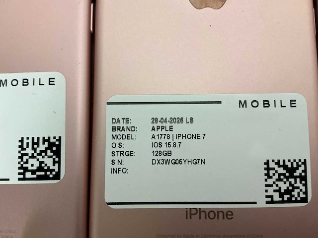 Apple iphone 7, 7+ smartphone (21x) - afbeelding 3 van  24