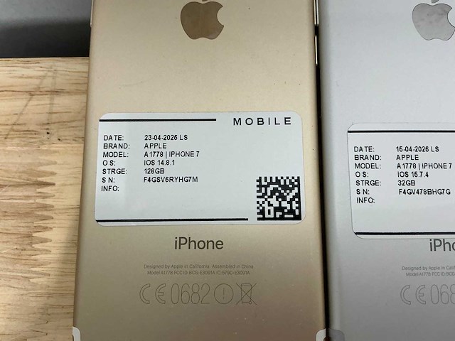 Apple iphone 7, 7+ smartphone (21x) - afbeelding 19 van  24