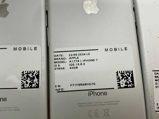 Apple iphone 7, 7+ smartphone (21x) - afbeelding 23 van  24