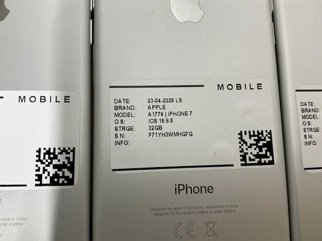 Apple iphone 7, 7+ smartphone (22x) - afbeelding 2 van  25