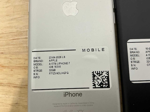 Apple iphone 7, 7+ smartphone (22x) - afbeelding 4 van  25