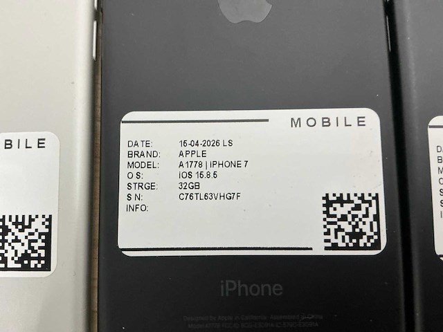 Apple iphone 7, 7+ smartphone (22x) - afbeelding 5 van  25