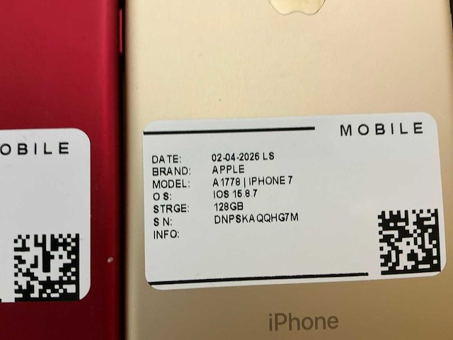 Apple iphone 7, 7+ smartphone (22x) - afbeelding 17 van  25
