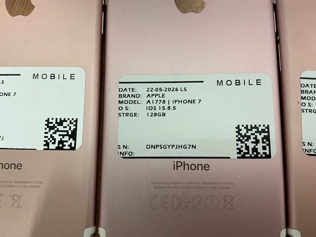 Apple iphone 7, 7+ smartphone (22x) - afbeelding 21 van  25