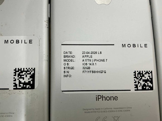 Apple iphone 7, 7+ smartphone (22x) - afbeelding 25 van  25
