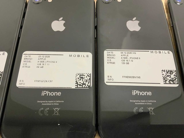 Apple iphone 8 a1905 (10x) - afbeelding 1 van  4