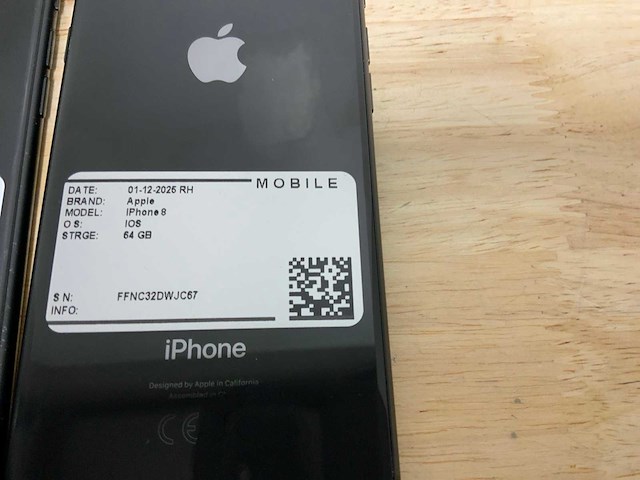 Apple iphone 8 a1905 (10x) - afbeelding 2 van  4