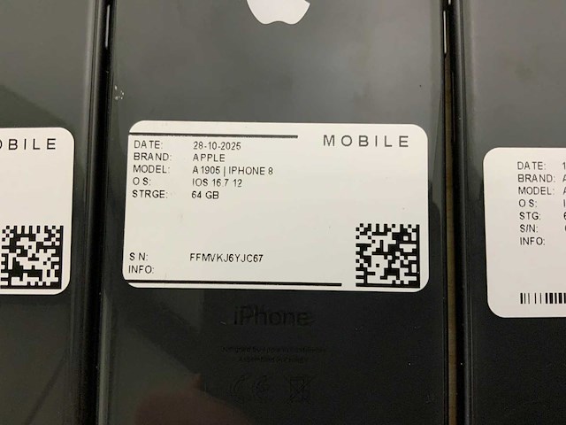 Apple iphone 8 a1905 a1897 (10x) - afbeelding 7 van  12