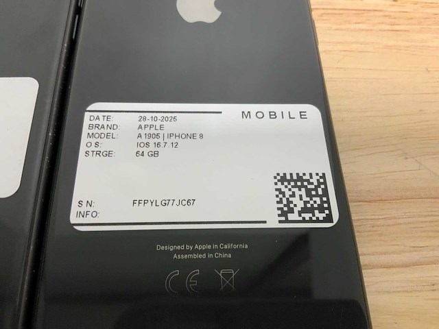 Apple iphone 8 a1905 a1897 (10x) - afbeelding 11 van  12