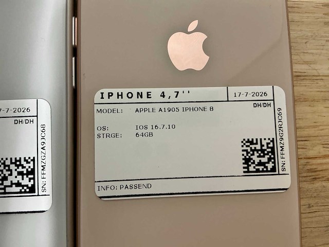 Apple iphone 8 a1905 en 7 plus - afbeelding 2 van  10