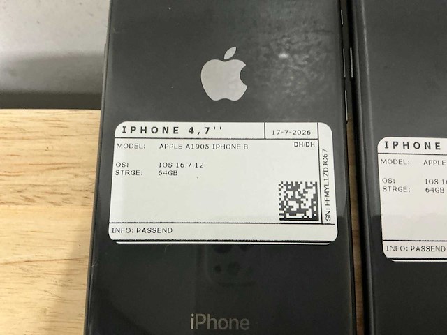 Apple iphone 8 a1905 en 7 plus - afbeelding 5 van  10