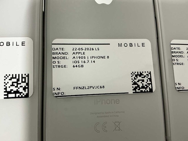 Apple iphone 8 a1905/a1898 (37x) - afbeelding 3 van  39