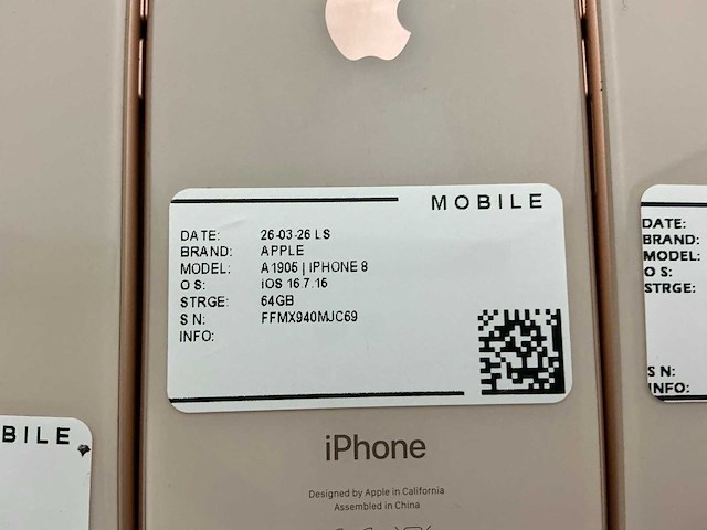 Apple iphone 8 a1905/a1898 (37x) - afbeelding 9 van  39
