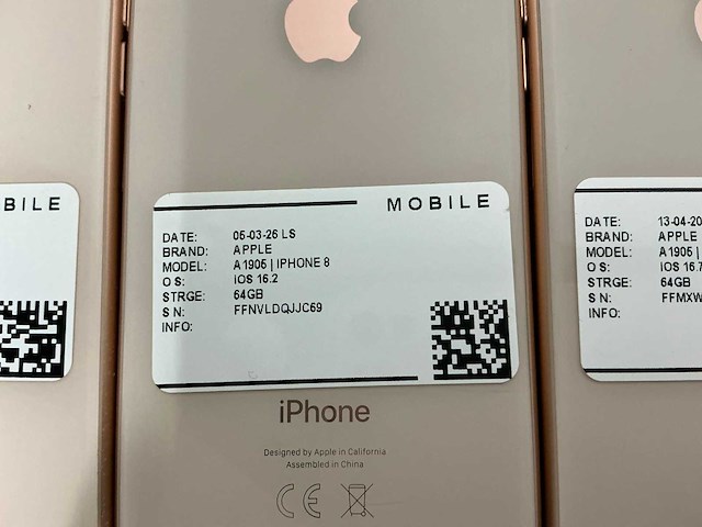 Apple iphone 8 a1905/a1898 (37x) - afbeelding 14 van  39