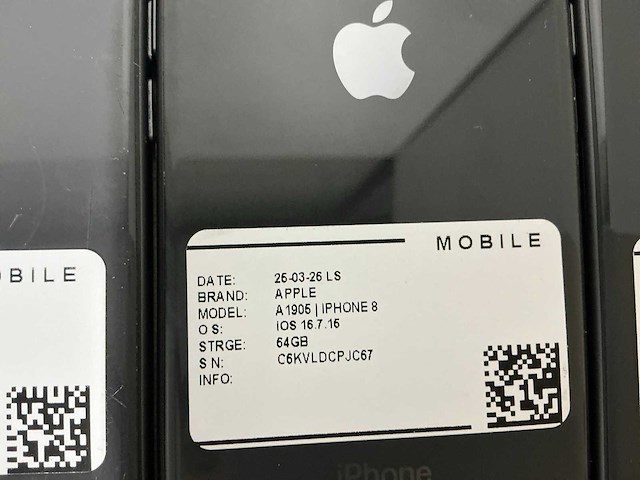 Apple iphone 8 a1905/a1898 (37x) - afbeelding 24 van  39