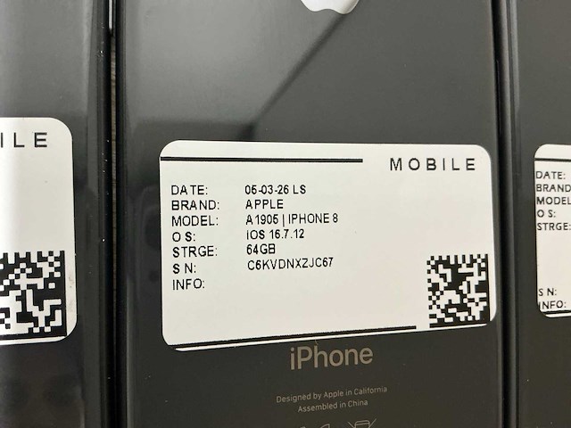 Apple iphone 8 a1905/a1898 (37x) - afbeelding 25 van  39