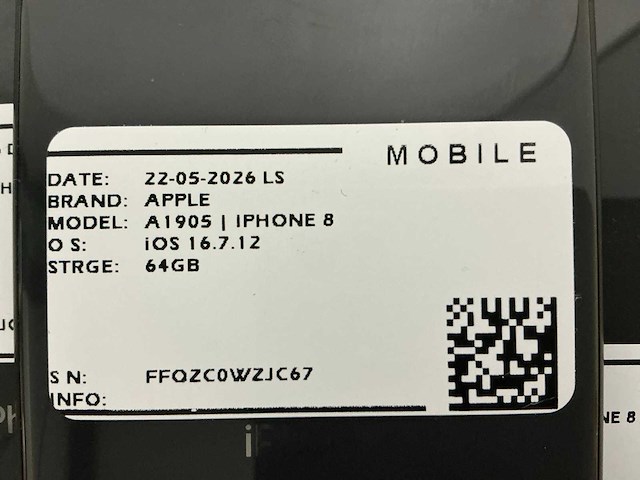 Apple iphone 8 a1905/a1898 (37x) - afbeelding 26 van  39