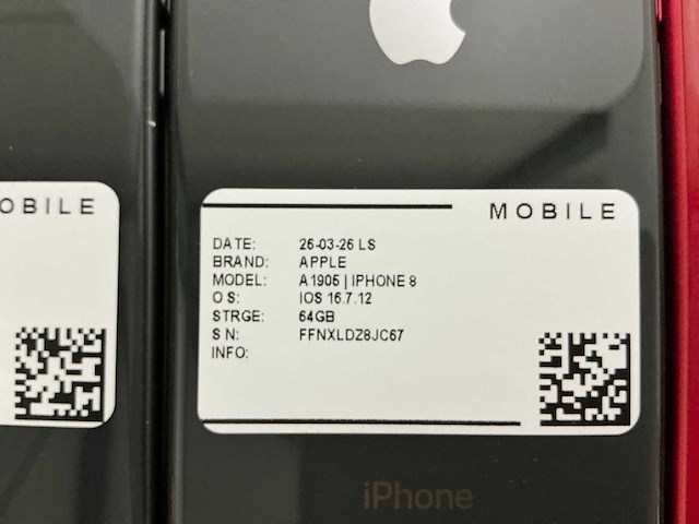 Apple iphone 8 a1905/a1898 (37x) - afbeelding 28 van  39