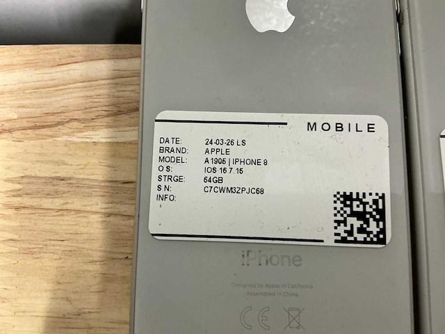 Apple iphone 8 a1905/a1898 (37x) - afbeelding 23 van  39