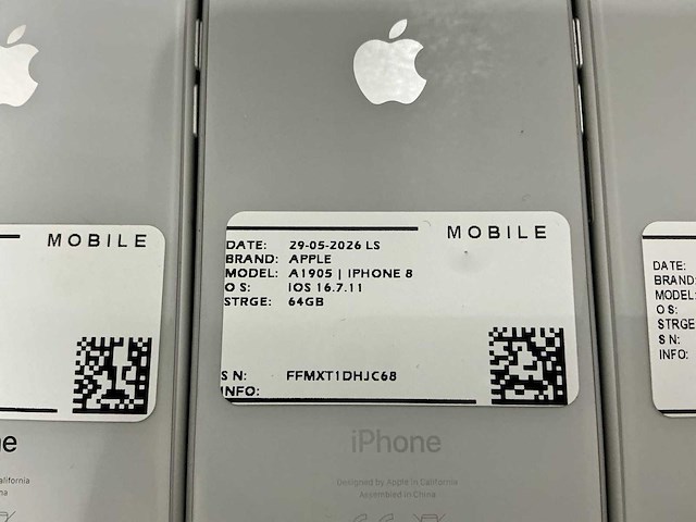 Apple iphone 8 a1905/a1898 (37x) - afbeelding 36 van  39