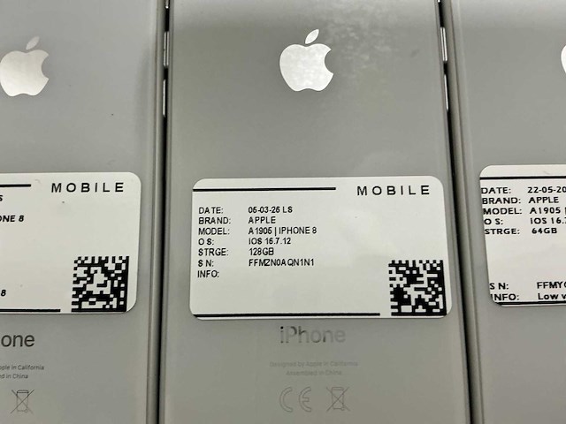Apple iphone 8 a1905/a1898 (37x) - afbeelding 37 van  39