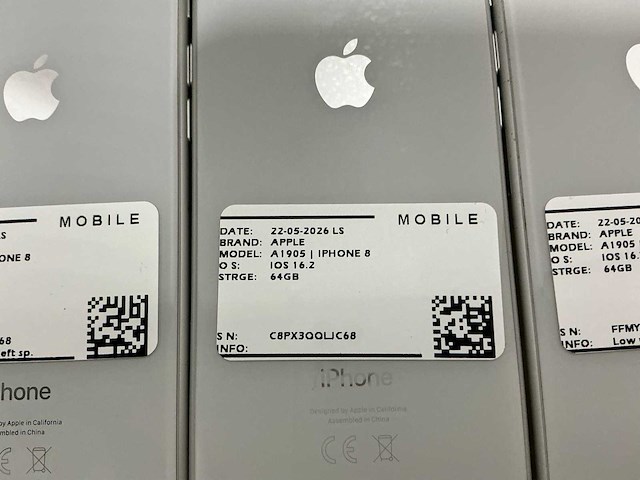 Apple iphone 8 a1905/a1898 (37x) - afbeelding 39 van  39