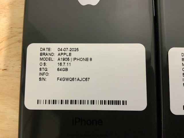 Apple iphone 8/8plus a1905 a1897 (22x) - afbeelding 2 van  24