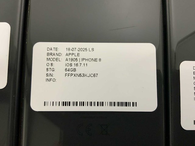 Apple iphone 8/8plus a1905 a1897 (22x) - afbeelding 5 van  24