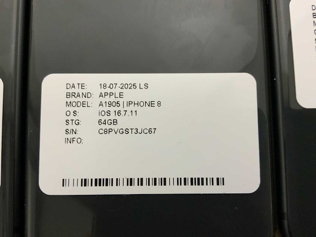 Apple iphone 8/8plus a1905 a1897 (22x) - afbeelding 7 van  24