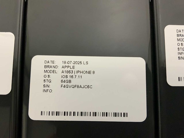 Apple iphone 8/8plus a1905 a1897 (22x) - afbeelding 20 van  24