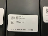 Apple iphone 8/8plus a1905 a1897 (22x) - afbeelding 20 van  24