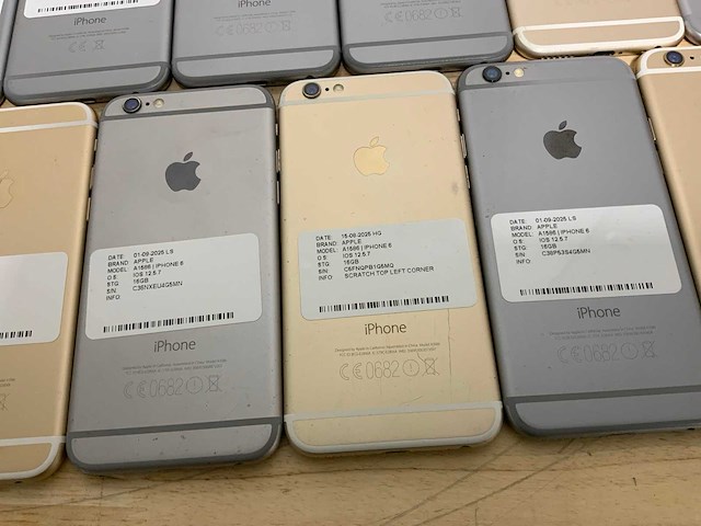 Apple iphone mobiele telefoon (25x) - afbeelding 2 van  11