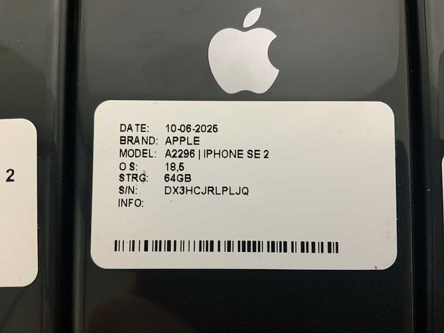 Apple iphone se 2/3 smartphone (15x) - afbeelding 3 van  17