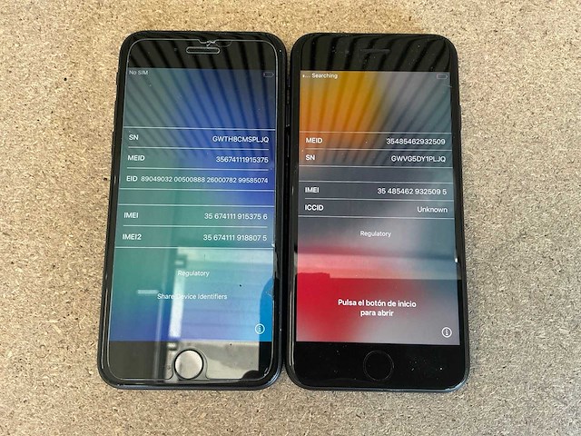 Apple iphone se 2nd gen (64gb) (2x) - afbeelding 2 van  3