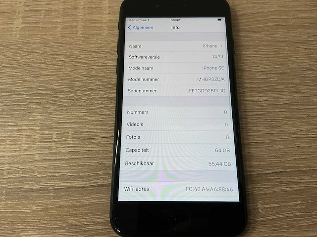 Apple iphone se (2nd gen, 64gb) mobiele telefoon - afbeelding 3 van  5