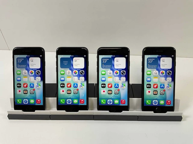 Apple iphone se 3rd gen - 128 gb - midnight (4x) - afbeelding 1 van  4