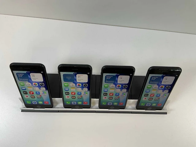 Apple iphone se 3rd gen - 128 gb - midnight (4x) - afbeelding 2 van  4