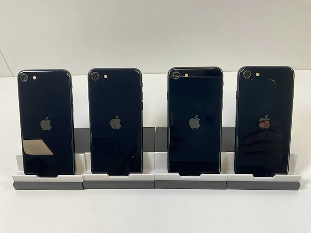 Apple iphone se 3rd gen - 128 gb - midnight (4x) - afbeelding 4 van  4