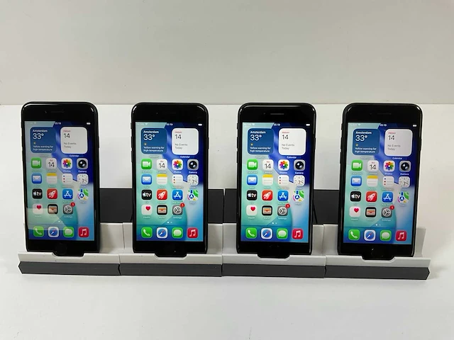 Apple iphone se 3rd gen - 128 gb - midnight (4x) - afbeelding 1 van  5