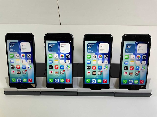 Apple iphone se 3rd gen - 256 gb - midnight (4x) - afbeelding 1 van  2