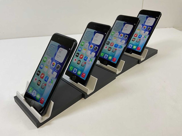Apple iphone se 3rd gen - 256 gb - midnight (4x) - afbeelding 4 van  5