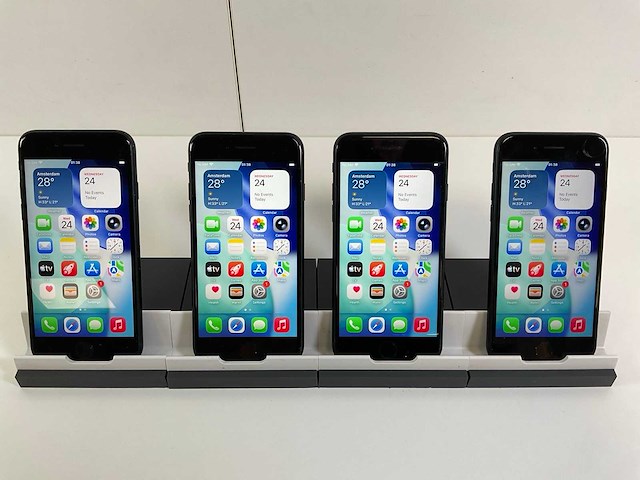 Apple iphone se 3rd gen - 64 gb - midnight (4x) - afbeelding 1 van  5