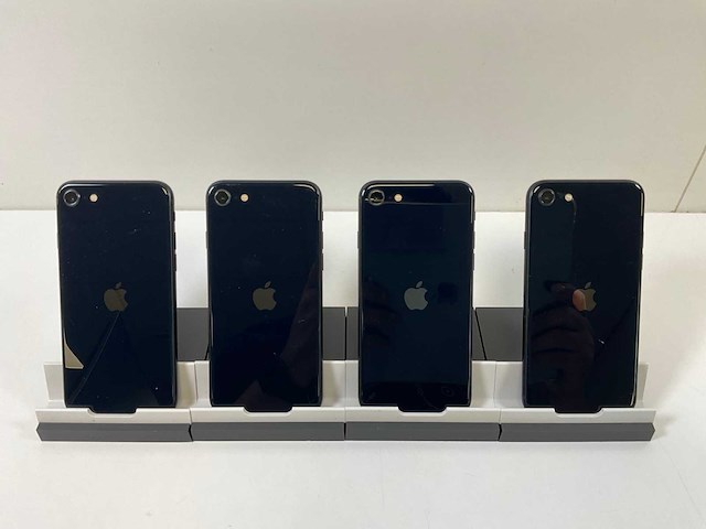 Apple iphone se 3rd gen - 64 gb - midnight (4x) - afbeelding 3 van  3