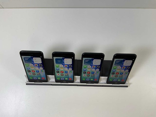 Apple iphone se 3rd gen - 64 gb - midnight (4x) - afbeelding 2 van  5