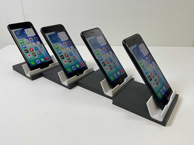 Apple iphone se 3rd gen - 64 gb - midnight (4x) - afbeelding 3 van  5