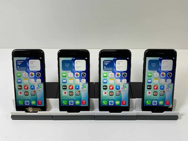 Apple iphone se 3rd gen - 64 gb - midnight (4x) - afbeelding 1 van  5