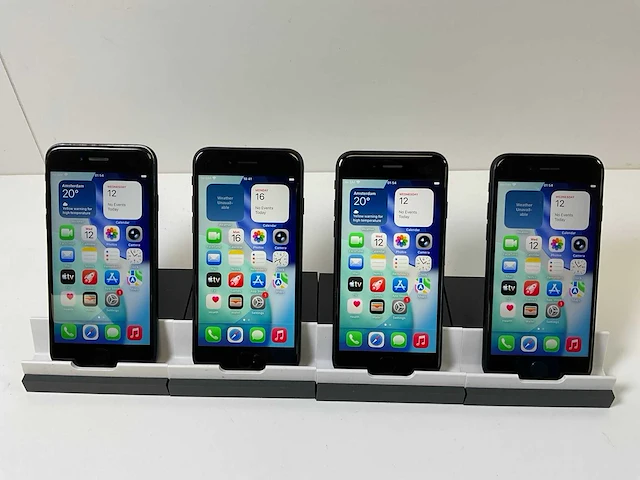 Apple iphone se 3rd gen - 64 gb - midnight (4x) - afbeelding 1 van  4