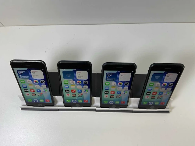 Apple iphone se 3rd gen - 64 gb - midnight (4x) - afbeelding 2 van  4